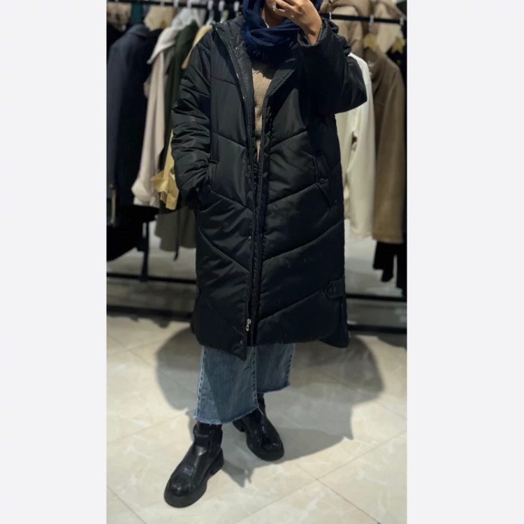 کاپشن بلند اور سایز زنانه