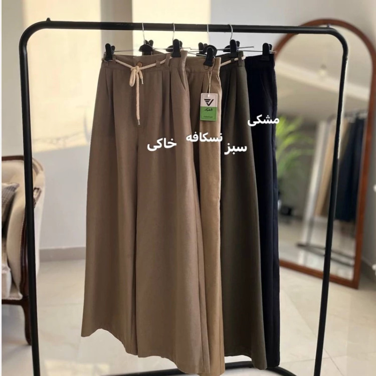 شلوار نیم بگلینن پاییزه