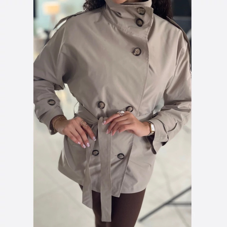 ترنچکت مدل زارا ،بارانی ترنچکت دخترانه کد0046