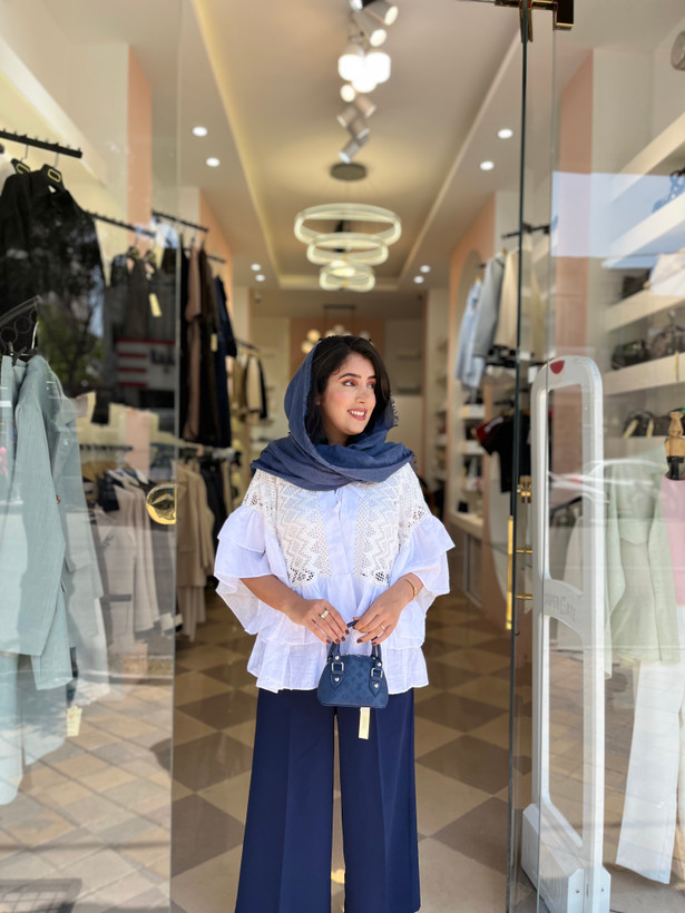 مانتو عروسکی گیپور دخترانه