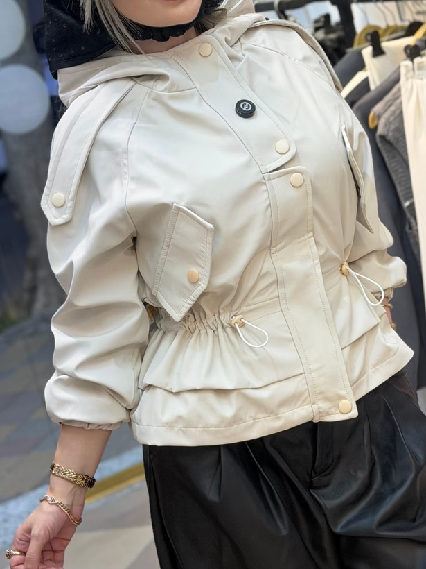 ترنچکت / بارانی عروسکی دخترانه سانتانا کد0079